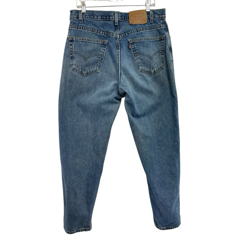 Levis 560 Blue Jeans Comfort‎ Fit Tapered 34x32 Demin Blue Jeans (GG30) Vintage